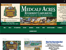 Tablet Screenshot of medcalfacres.com